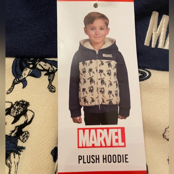 Other - Marvel Plush Hoodie